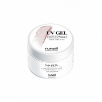Камуфлирующий УФ-гель цвет: холодный нюд №4072 15 г